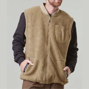 Picture Organic Clothing ENDERBY FLEECE VEST Sherpa Fleece Vest Men’s Medium